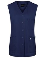 Karlowsky Ärmelloser Damenkasack Essential mit Taschen, Fuchsia (ca. Pantone 689C) 42, KY141 – Navy (ca. Pantone 533C)