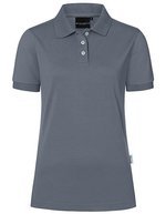 Karlowsky Poloshirt Modern-Flair mit Stretch für Damen – Anthracite (ca. Pantone 7540C)