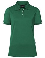 Karlowsky Poloshirt Modern-Flair mit Stretch für Damen – Forest Green (ca. Pantone 554C)