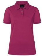 Karlowsky Poloshirt Modern-Flair mit Stretch für Damen – Fuchsia (ca. Pantone 689C)
