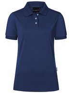 Karlowsky Poloshirt Modern-Flair mit Stretch für Damen – Navy (ca. Pantone 533C)