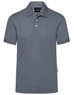 Karlowsky Poloshirt Modern-Flair Jersey-Piqué für Herren – Anthracite (ca. Pantone 7540C)