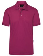 Karlowsky Poloshirt Modern-Flair Jersey-Piqué für Herren – Fuchsia (ca. Pantone 689C)