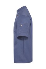 Veste de cuisine manches courtes style jeans – Bild 5