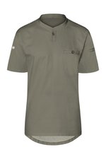 Kurzarm Herren-Arbeitsshirt Performance – Sage (ca. Pantone 416C)