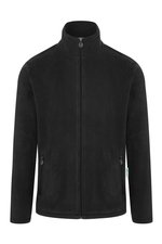 Herren Workwear Fleecejacke Warm-Up – Black (ca. Pantone 419C)