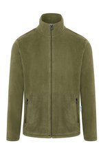 Giacca in pile Workwear uomo Warm-Up – Verde muschio (ca. Pantone 7764C)