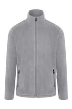 Giacca in pile Workwear uomo Warm-Up – Platino Grigio (ca. Pantone 4283C)