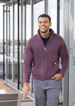 Veste polaire Workwear homme Warm-Up – Red (ca. Pantone 186C)