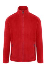 Giacca in pile Workwear uomo Warm-Up – Rosso (ca. Pantone 186C)