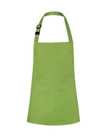 Children's Basic Bib Apron with Buckle – Lime (ca. Pantone 4212C)
