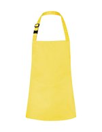 Children's Basic Bib Apron with Buckle – Sun Yellow (ca. Pantone 127C)