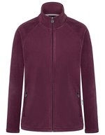 Damen Workwear Fleecejacke Warm-Up – Aubergine (ca. Pantone 5185C)