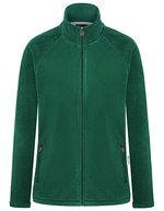 Damen Workwear Fleecejacke Warm-Up – Forest Green (ca. Pantone 554C)