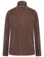 Giacca in pile Workwear donna Warm-Up – Marrone chiaro (ca. Pantone 438C)