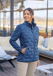 Giacca ibrida in pile da Donna – Light Grey (ca. Pantone 428C)