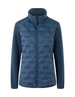 Damen Fleece-Hybrid Jacket – Navy (ca. Pantone 533C)