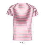 SOL´S Gestreiftes Rundhals T-Shirt "Miles, White/Navy S, L01398 – Bild 4