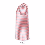 SOL´S Gestreiftes Rundhals T-Shirt "Miles, White/Red M, L01398 – immagine 5
