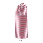 SOL´S Gestreiftes Rundhals T-Shirt "Miles, White/Navy S, L01398 – Bild 5