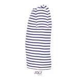 SOL'S Striped Kids' T-Shirt Miles Cotton, White/Navy 8 Jahre (118/128), L01400 – image 5