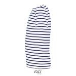 SOL´S Gestreiftes Kinder T-Shirt Miles Baumwolle, White/Navy 4 Jahre (96/104), L01400 – Bild 5