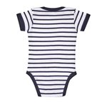 SOL´S Baby Bodysuit Miles mit Streifen, White/Navy 3-6 Monate, L01401 – Bild 4