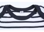 SOL'S Baby Bodysuit Miles with Stripes, White/Navy 3-6 Monate, L01401 – image 7