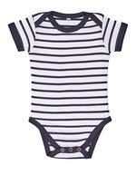 SOL´S Baby Bodysuit Miles mit Streifen, White/Navy 3-6 Monate, L01401 – Bild 2