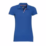 SOL'S Polo Shirt Patriot with Contrast Stripes for Women, French Navy/Red S, L01407 – image 1