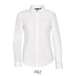 SOL´S Camicia stretch maniche lunghe Blake da donna, White XXL, L01427 – Bild 3