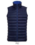 SOL´S Lightweight Bodywarmer Wave mit Taschen für Herren, Neon Lime S, L01436 – Navy