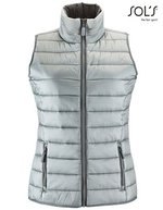 SOL´S Women´s Lightweight Bodywarmer Wave Dark Pink M (L01437), L01437 – Metal Grey