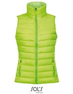 SOL´S Women´s Lightweight Bodywarmer Wave Dark Pink M (L01437), L01437 – Neon Lime