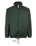 SOL´S Wasserabweisender Windbreaker mit Kapuze – Forest Green