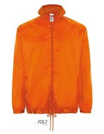SOL´S Wasserabweisender Windbreaker mit Kapuze, Aqua XS, L01618 – Orange