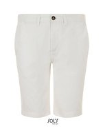SOL´S Bermuda Shorts Jasper aus Baumwolle für Herren, Black 38, L01659 – White