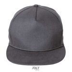 SOL´S Sonic Cap aus 100% Polyacryl, Dark Grey (Solid) One Size, L01661 – Bild 3