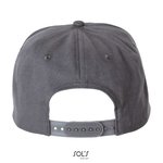 SOL´S Sonic Cap aus 100% Polyacryl, Dark Grey (Solid) One Size, L01661 – Bild 4