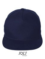 SOL´S Sonic Cap aus 100% Polyacryl, Dark Grey (Solid) One Size, L01661 – Marine francais
