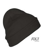 SOL´S Pittsburgh Beanie aus 100% Polyacryl, Black One Size, L01664 – Dark Grey (Solid)