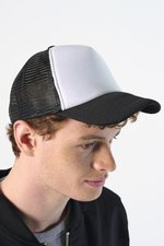 SOL´S Trendige Netz-Cap mit verstellbarem Verschluss, Black One Size, L01668 – Bild 1