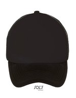 SOL´S Trendige Netz-Cap mit verstellbarem Verschluss, Black One Size, L01668 – Bild 2