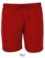 SOL´S Badehose Sandy mit Innenslip für Herren, Black XS, L01689 – Rosso