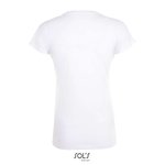 SOL´S T-Shirt Magma, 100% Polyester für Damen, White S, L01705 – Bild 4