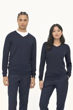 SOL´S V-Ausschnitt Slim-Fit Pullover Herren, Black S, L01710 – Bild 1