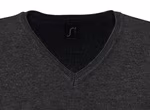 SOL'S V-Neck Pullover with Elastane for Women, Black XS, L01711 – image 6