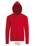 SOL´S Stein-Sweat-Hoodie mit Kängurutaschen, White XS, L01714 – Red
