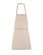SOL´S Gramercy Schürze mit Vordertasche, Black 80 x 63 cm, L01744 – Rope