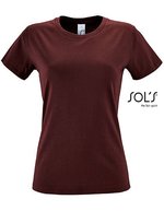 SOL´S Women´s Regent T-Shirt White S (L01825), L01825 – Bordeaux